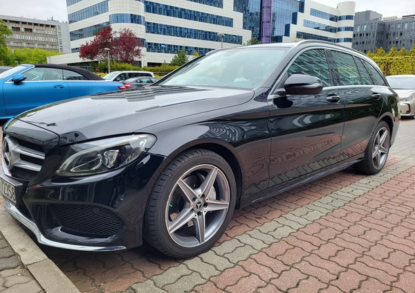 Mercedes-Benz Klasa C cena 110000 przebieg: 44000, rok produkcji 2017 z Warszawa małe 29
